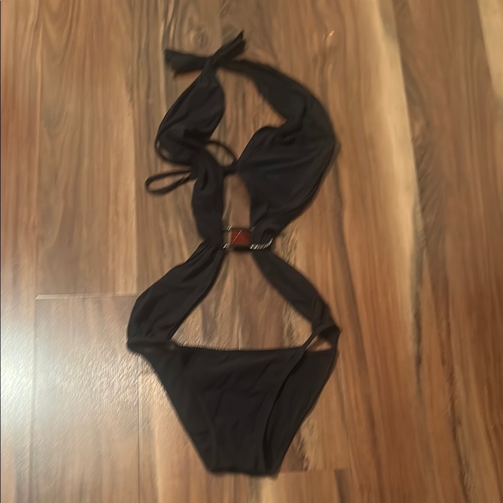 Elegant Black Women's Swimsuit